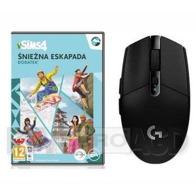 The Sims 4: Śnieżna Eskapada PC + mysz Logitech G305 (czarny)