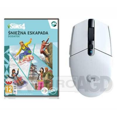 The Sims 4: Śnieżna Eskapada PC + mysz Logitech G305 (biały)