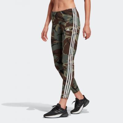 Adidas essentials camouflage 3-stripes 7/8 leggings