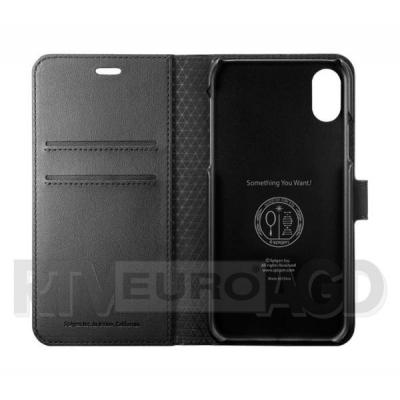 Spigen Wallet S 063CS25120 iPhone Xs (czarny)