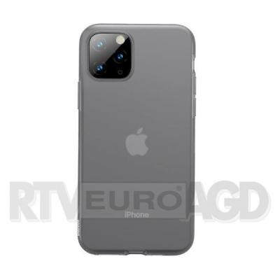 Baseus Liquid Silica Gel Case iPhone 11 Pro Max (czarny)
