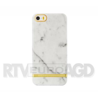 Richmond & Finch White Marble - Gold Details iPhone 5/5S/SE