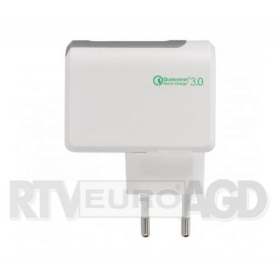 Xqisit Qualcomm 3.0 Travel Charger USB EU (biały)