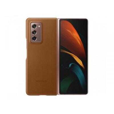 Etui Leather Cover do Samsung Galaxy Z Fold2 Brown