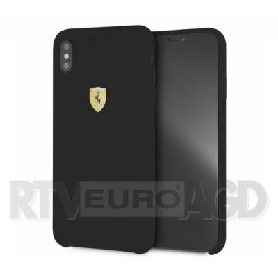 Ferrari Silicone FESSIHCI65BK iPhone Xs Max (czarny)