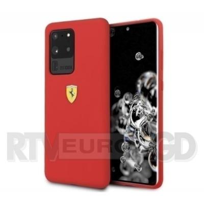 Ferrari Silicone FESSIHCS69RE Samsung Galaxy S20 Ultra (czerwony)