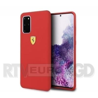 Ferrari Silicone FESSIHCS67RE Samsung galaxy S20+ (czerwony)