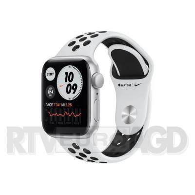 Apple Watch Nike SE GPS 44mm (czarno-biały)