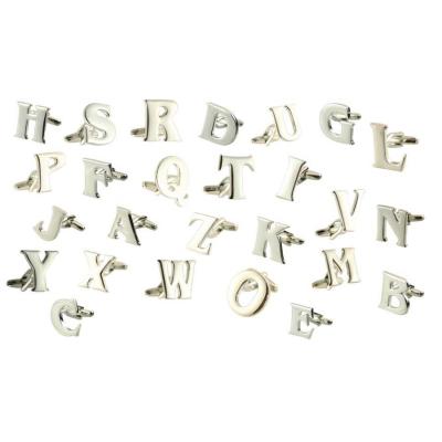 Spinki do mankietów litery alfabetu