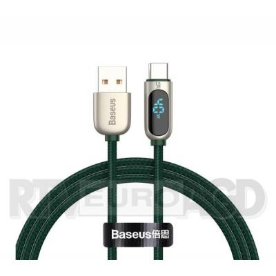 Baseus Kabel USB do USB-C Display, 5A, 1m (zielony)