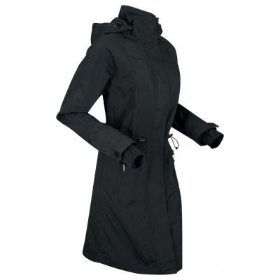 Płaszcz funkcyjny outdoorowy bonprix czarny