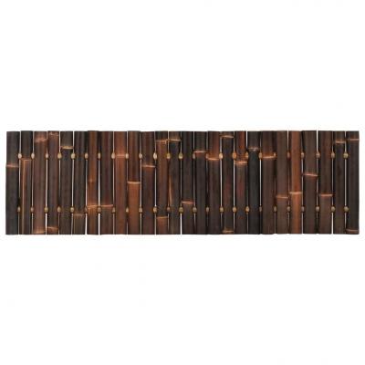 Emaga vidaxl panel ogrodzeniowy z bambusa, 170x50 cm, ciemnobrązowy