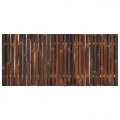 Emaga vidaxl panel ogrodzeniowy z bambusa, 170x75 cm, ciemnobrązowy