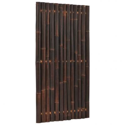 Emaga vidaxl panel ogrodzeniowy z bambusa, 90x170 cm, ciemnobrązowy
