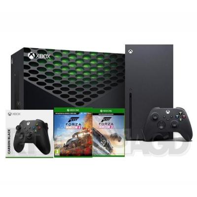 Xbox Series X + Forza Horizon 3 + Forza Horizon 4 + pad (czarny)