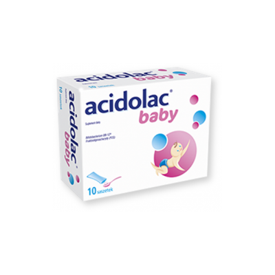 Acidolac Baby, proszek, 1,5 g, 10 saszetek, KRÓTKA DATA
