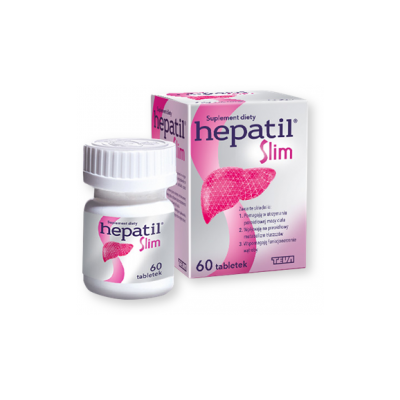 Hepatil Slim, tabletki, 60 szt., KRÓTKA DATA