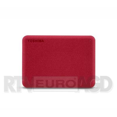 Toshiba Canvio Advance 1TB (czerwony)