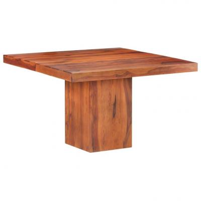 Emaga vidaxl stół jadalniany, 120x120x77 cm, lite drewno sheesham