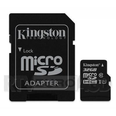 Kingston microSDHC Class 10 UHS-I 32GB