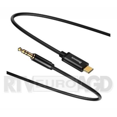 Baseus Kabel audio USB-C do mini jack 3,5mm Yiven 1.2m (czarny)