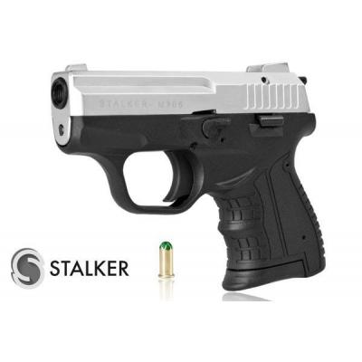Pistolet hukowy stalker m906 chrom mat kal. do 6 mm