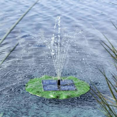 Emaga hi pływająca fontanna z pompą, solarna, w kształcie liścia lotosu