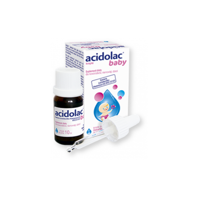 Acidolac Baby, krople, 10 ml, KRÓTKA DATA