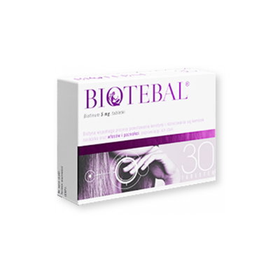 Biotebal, 5 mg, tabletki, 30 szt., KRÓTKA DATA