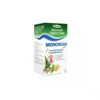 Bronchisan fix, zioła do zaparzania w saszetkach, 3 g, 20 szt., KRÓTKA DATA