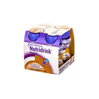 Nutridrink Protein, płyn o smaku mokka, 4 x 125 ml, KRÓTKA DATA - [09.04.2021]