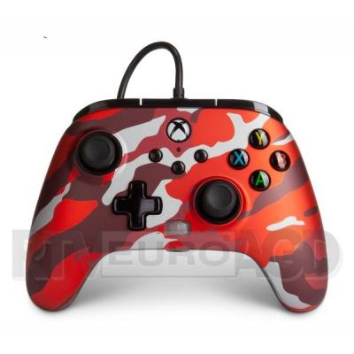 PowerA Xbox One Enhanced Metalic Red Como