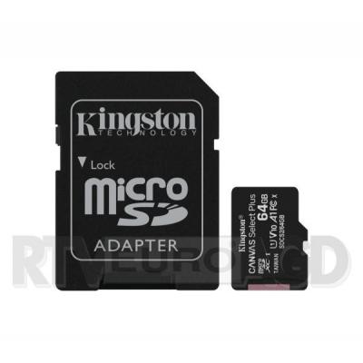 Kingston microSD Canvas Select 64GB 100/30MB/s