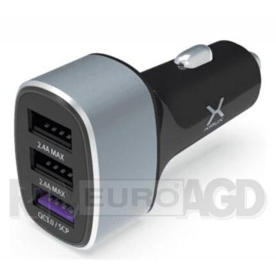 Krux ładowarka samochodowa 3x USB QC 3.0 42W