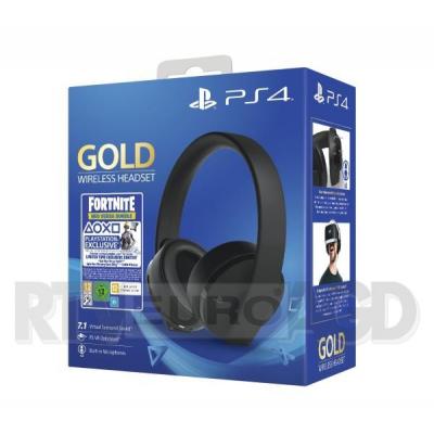 Sony PlayStation Wireless Headset Gold Fortnite Neo Versa Bundle (czarny)