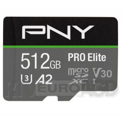 PNY microSDXC PRO Elite 512GB 100/90 mb/s