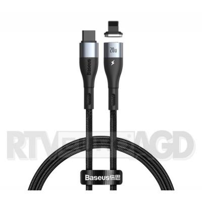 Baseus Kabel magnetyczny USB-C - Lightning Zinc 20W 2m (czarny)