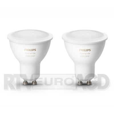 Philips Hue White and Colour Ambiance GU10 (2 szt.)