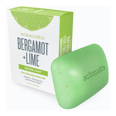 Schmidt's - Mydło w kostce Bergamot + Lime