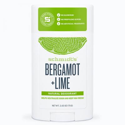 Schmidt's - Dezodorant w sztyfcie Bergamot + Lime
