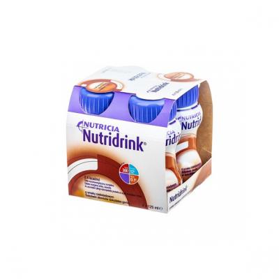Nutridrink, smak czekoladowy, płyn, 4 x 125 ml, KRÓTKA DATA - [05.05.2021]