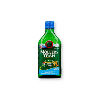 Mollers Tran Norweski, aromat owocowy, 250 ml