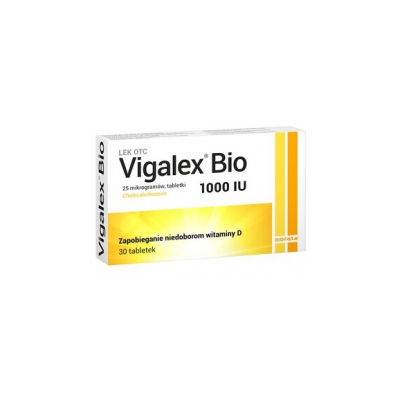 Vigalex Bio, 1000 IU, tabletki, 30 szt.