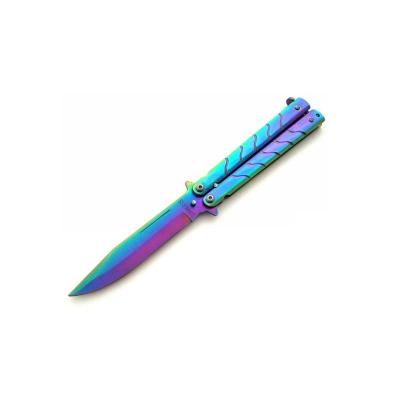 Nóż Motylek  Rainbow XXL  N-495C