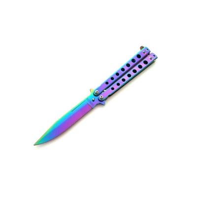 Nóż Motylek  Rainbow XXL  N-495B