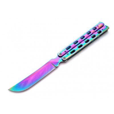 Nóż Motylek  Rainbow XXL  N-459A