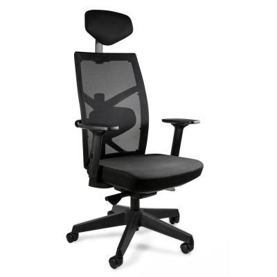 Fotel biurowy, ergonomiczny, Tune, czarny