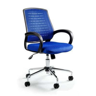 Krzesło biurowe, fotel, Award, niebieski
