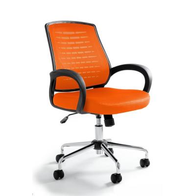 Krzesło biurowe, fotel, Award, pomarańczowy