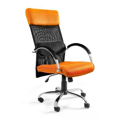 Fotel biurowy, Overcross, pomarańczowy